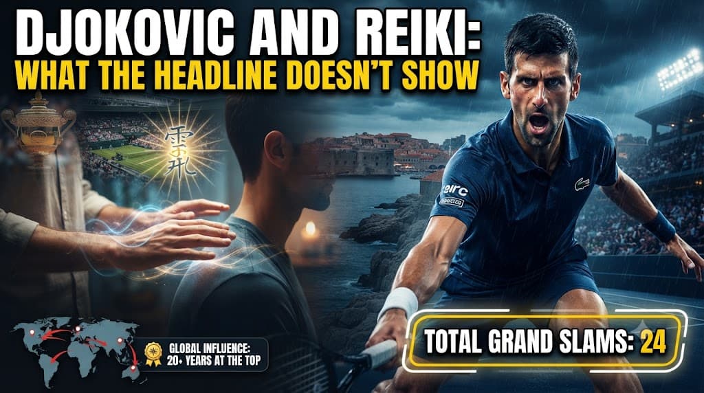 Djokovic and Reiki: What the Headline Doesn't Show